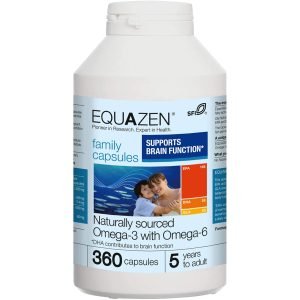 Equazen family žuvų taukai  – 360 kap.