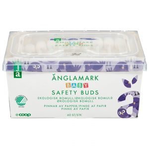 „Änglamark Baby Cotton“ ausų krapštukai 60 vnt
