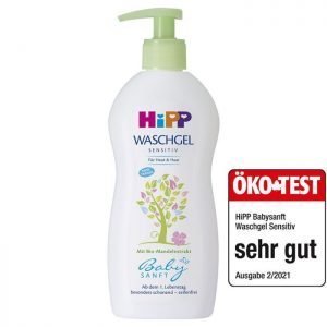 HiPP BABY SANF prausimosi gelis su dozatoriumi, 400ml