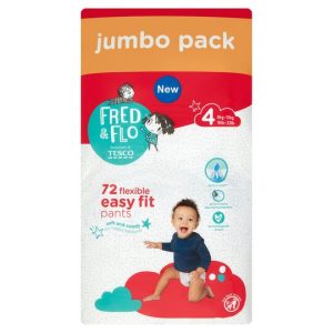 Fred&Flo pants 4 dydis (8-15 kg) - 72 vnt