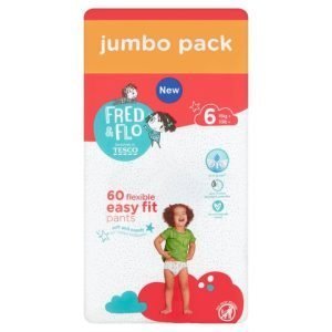Fred&Flo pants 6 dydis (15 kg+) - 60 vnt