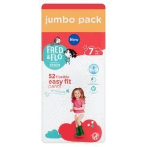 Fred&Flo pants 7 dydis (17 kg+) - 52 vnt
