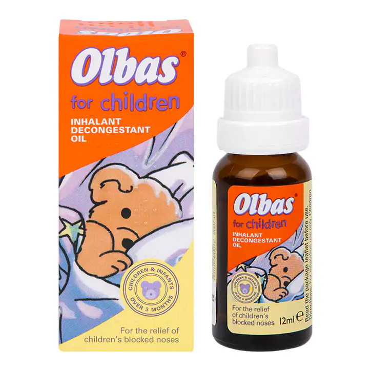 Olbas Oil (meškutis) aliejus vaikams,12ml