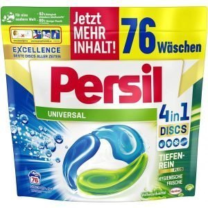 Universalios Skalbimo Kapsulės Persil Discs 4in1, 76vnt.