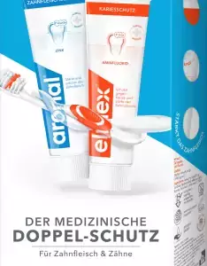 Dantų pasta Elmex (Diena/Naktis) (2 x 75 ml), 150 ml