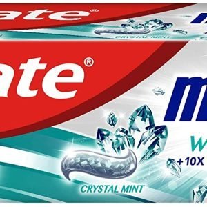 Colgate Max White Crystal Mint dantų pasta, 2x75 ml