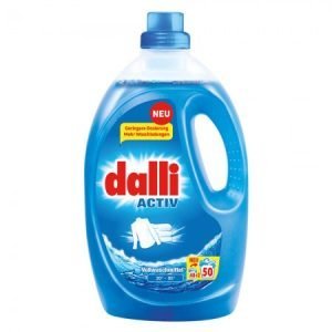 Skalbimo Gelis Dalli Activ Baltiems Ir Šviesiems Audiniams, 2,75L./50skalb.
