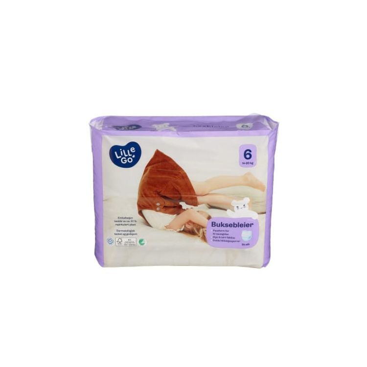 LILLE GO Pants (triusikėlių tipo) 6 dydis (14-20 kg) – 34 vnt