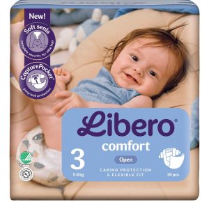 Libero Comfort 3 dydis (5-9kg) – 90 vnt (30vnt*3)