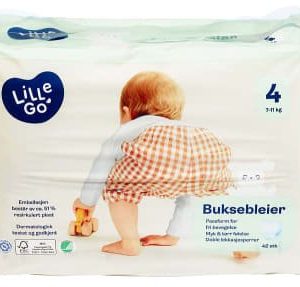 LILLE GO Pants (triusikėlių tipo) 4 dydis (7-11 kg) – 42 vnt