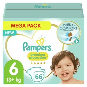 Pampers Premium Protection Pants 6 dydis (13+ kg) – 66 vnt