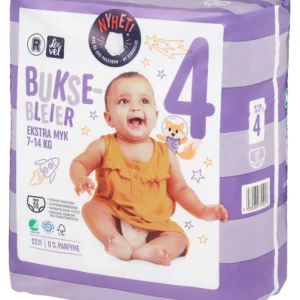Bukse-Bleier sauskelnės 4 dydis (7-14 kg) - 22 vnt.