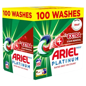 Ariel Platinum skalbimo kapsulės, 100 vnt