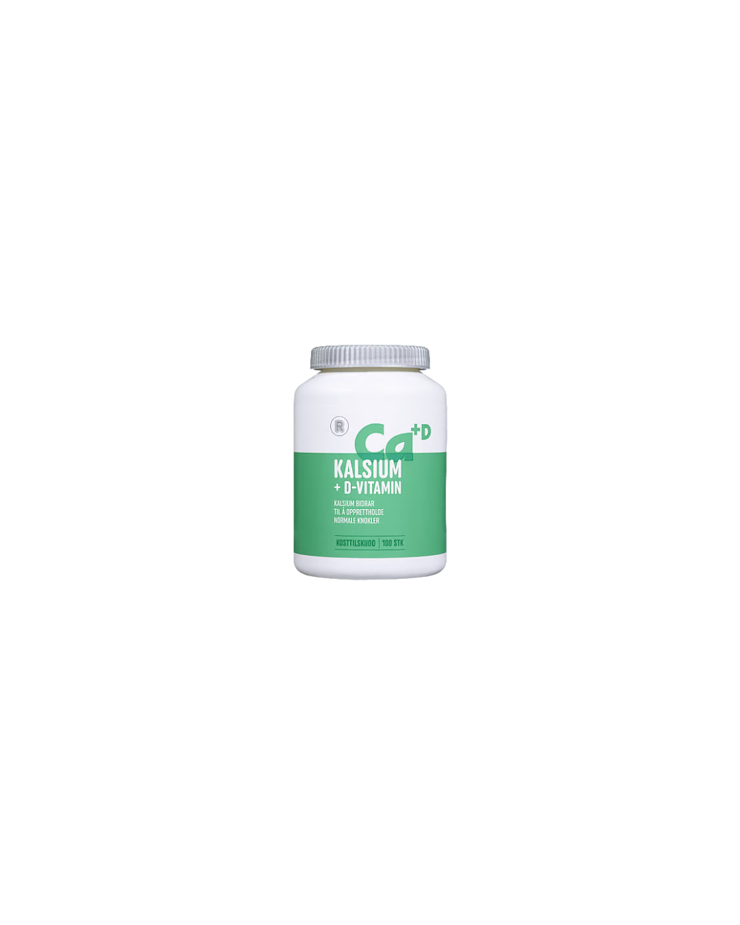 Kalcis 500 mg + vitaminas D 5 µg, 100 tablečių - sauskelniurojus.lt
