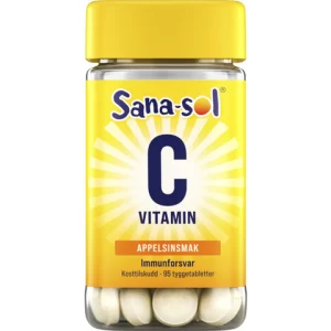 Vitaminas C "Sana-sol“, 200 mg - 95 tabletės
