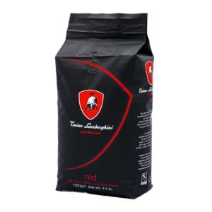 Lamborghini Espresso Red kavos pupelės, 1 kg PIGIAUSIA KAINA RINKOJE