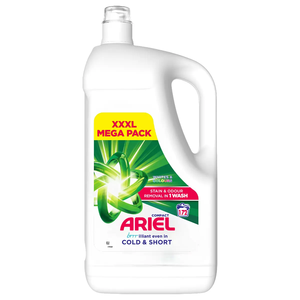 Ariel Compact skalbimo gelis – 172 skalbimai, 4.988 L