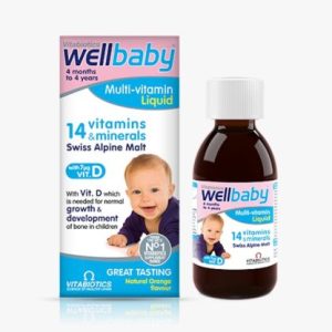 „Wellbaby“ skysti geremieji multivitaminai kūdikiams, 150 ml