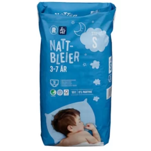 Naktinės sauskelnės - kelnaitės berniukams, 3-7 metų, S dydis (15-35 kg) – 10 vnt.