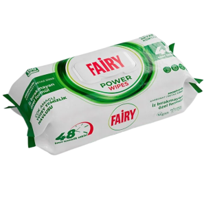 Fairy Power paviršių valymo servetėlės, 100 vnt.