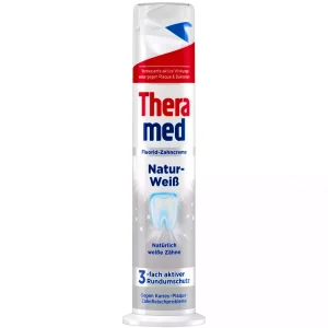 Balinanti dantų pasta THERAMED su dozatoriumi, 100 ml