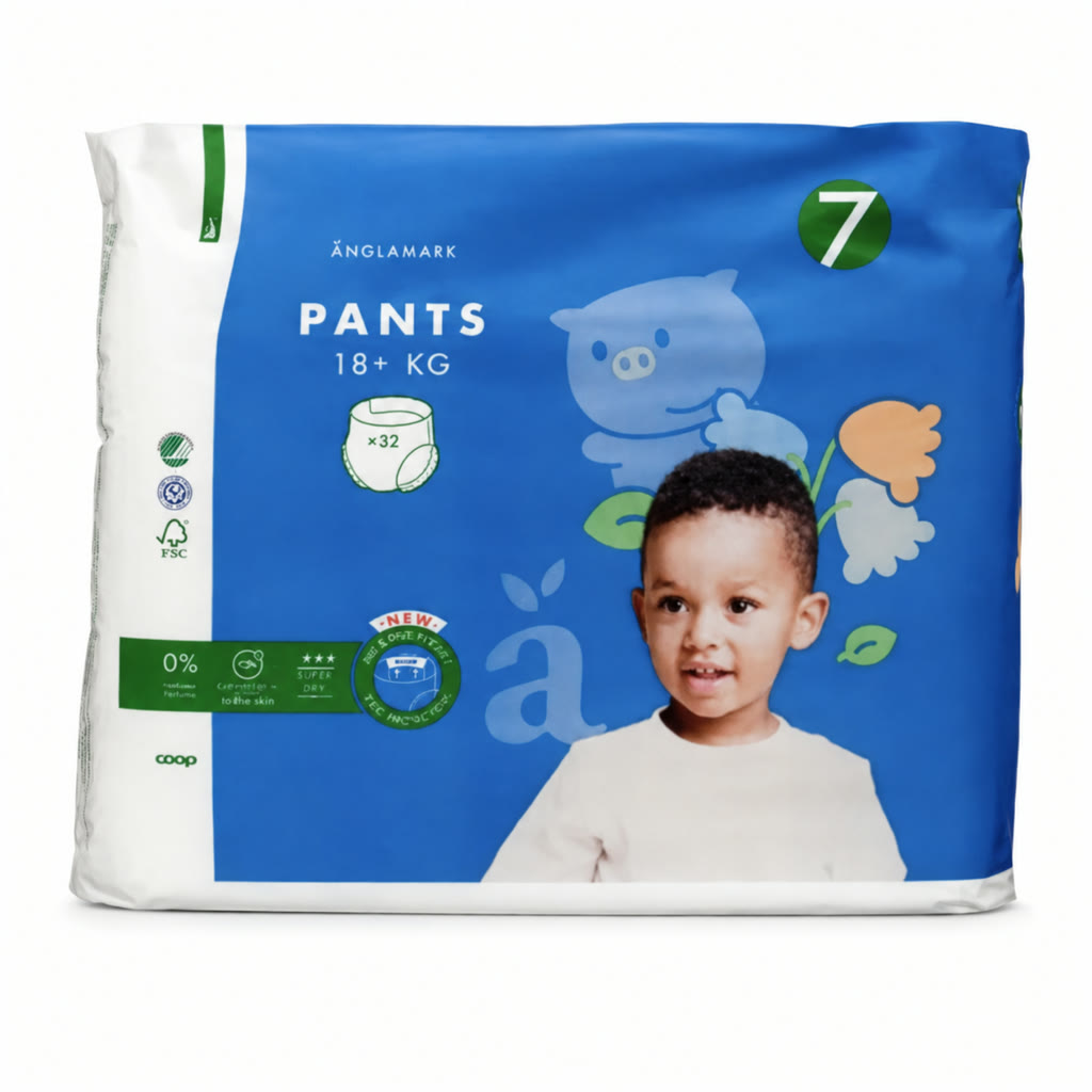 Coop pants 7 dydis ( 18+ kg) - 32 vnt